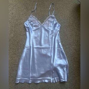 Vintage VS Light Purple Satin Chemise